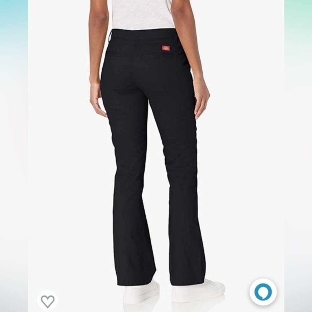 New Dickies Slim Fit Flex Twill Pant Boot Cut Size 6 Short